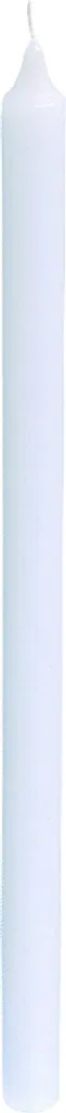 Bougies de Table Blanches pour Grand Chandelier et Centre de Table - 6 Uni.