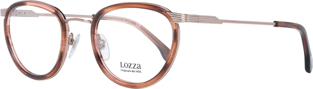 Lunettes Lozza VL2266 Marron - Monture Légère en Acétate pour Femme 49