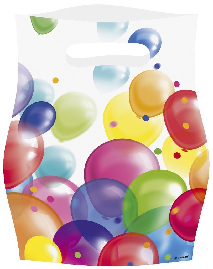 amscan 9900326 Balónková taška - 8 kusů Obrázek produktu 