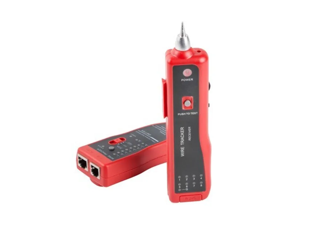 Testeur de câble Ethernet Lanberg NT-0501 pour maintenance LAN Noir