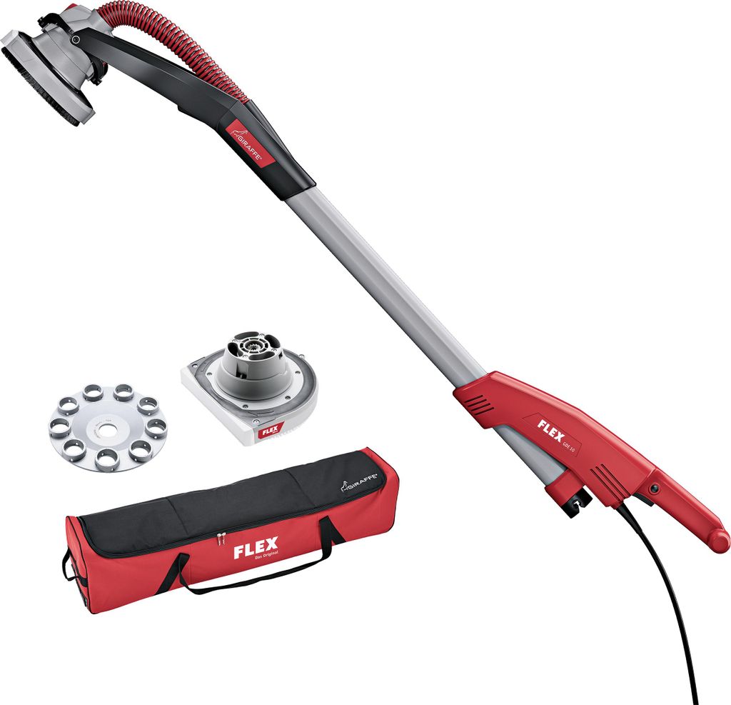 Flex Beton Wand-und Deckenschleifer Handy-Giraffe mit Wechselkopfsystem