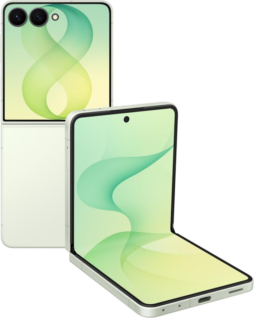 Galaxy Z Flip8 - Couleur menthe - 256 Go (uniquement sur Image du produit 