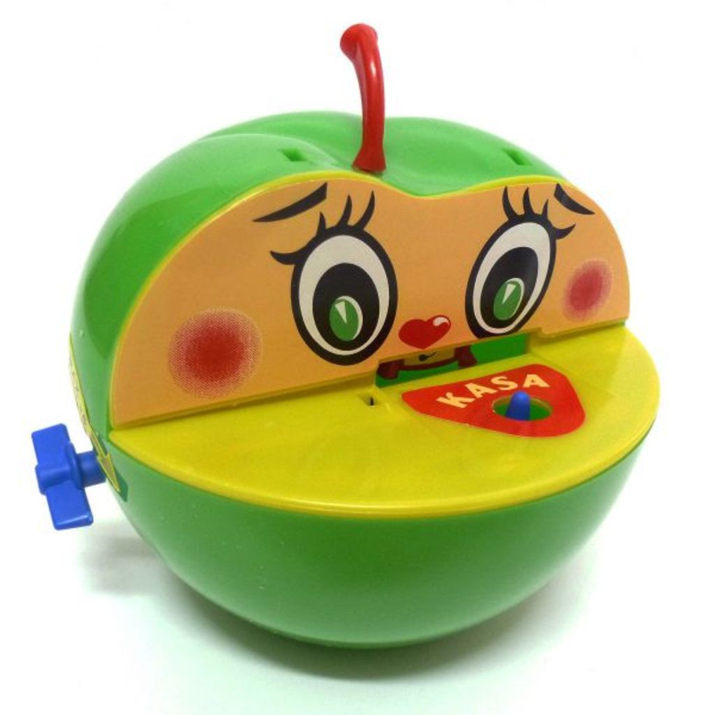 RETRO - Spardose als Apfel - der Wurm nimmt alle Münzen Produktbild 