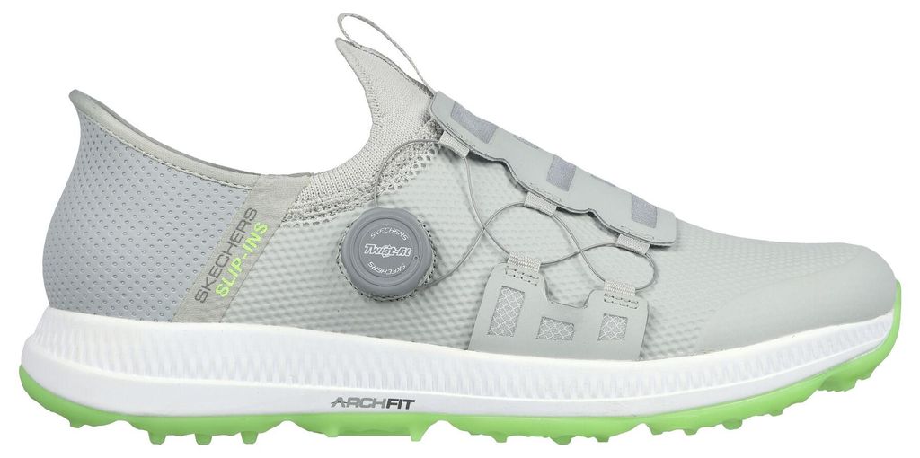 Skechers GO GOLF Elite 5 Slip 'In Golfschuhe Herren GRAU / GRÜN 41