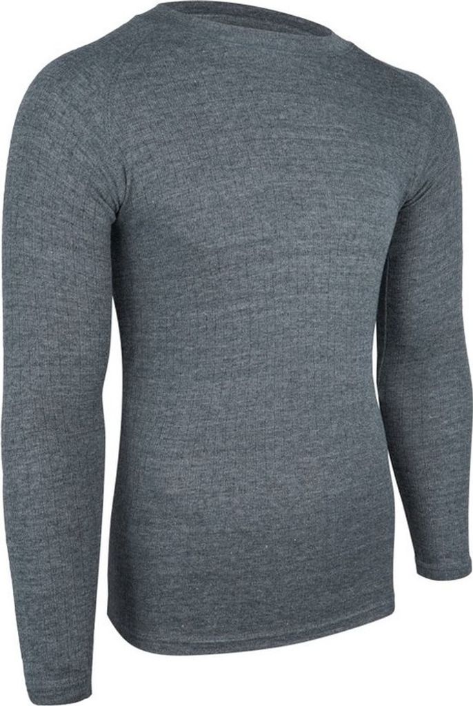 Heat Keeper Thermo Shirt Herren - Farbe Grau - Langarm - Größe XL