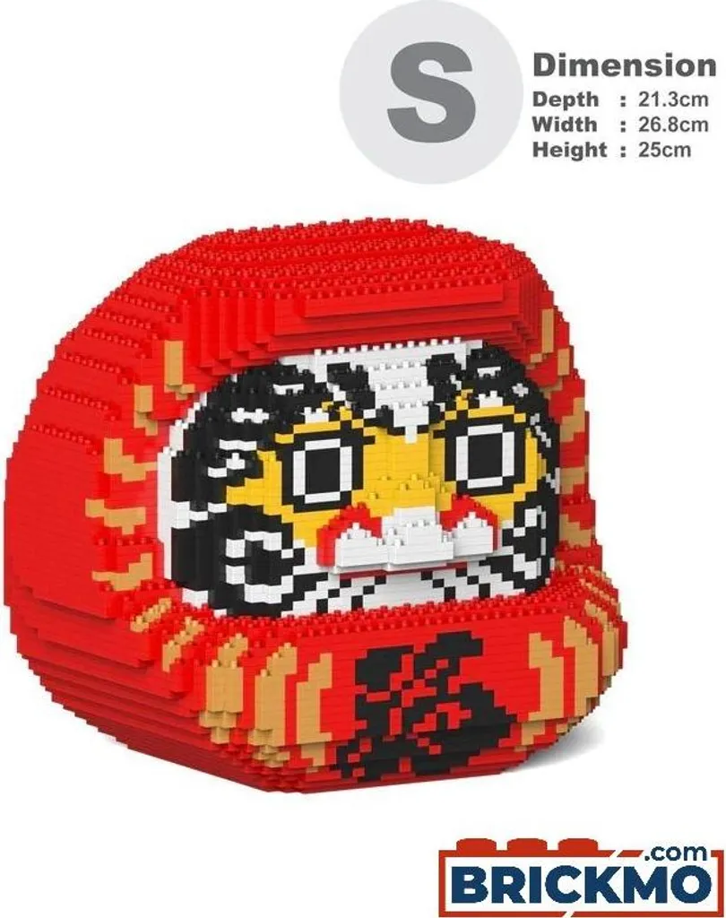 Daruma Doll JEKCA ST28JPY02-M01 : Kit Construction à Vis Haute Qualité