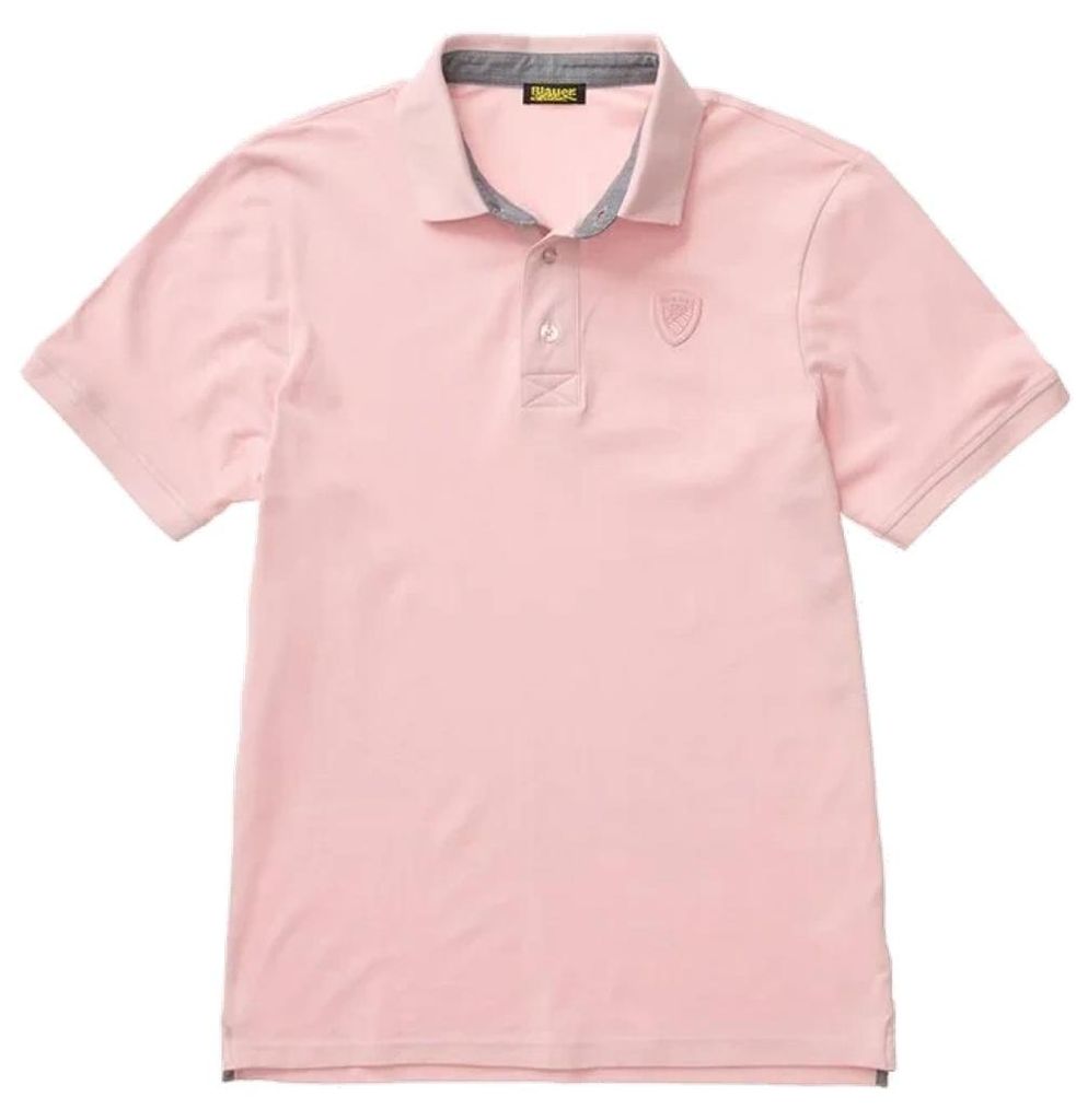 Blauer USA Herren Polo ALBANS Pink : S Größe: S