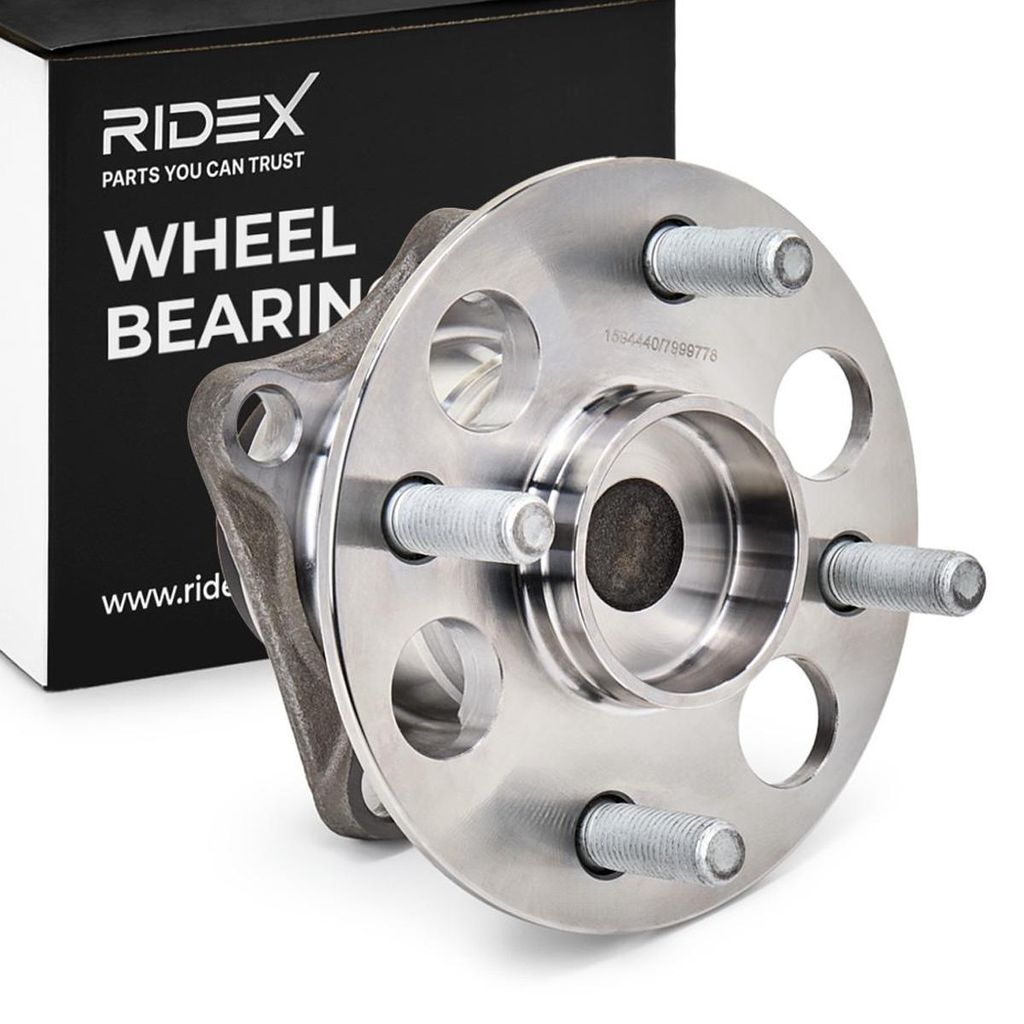 RIDEX Radlagersatz Hinten für TOYOTA Yaris Schrägheck (P9) 135mm 654W0273