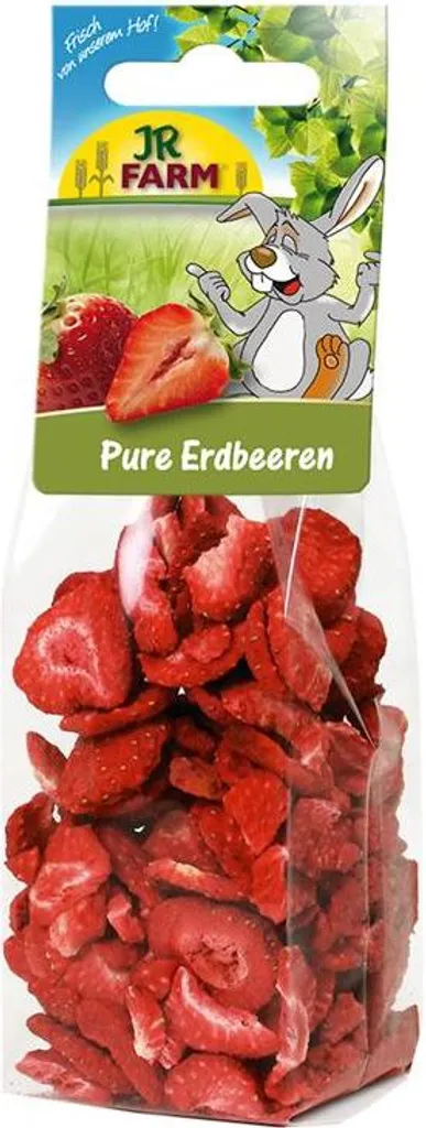 Récompense fruitée pour hamster et lapin - Sachet Pure Fraises de 20g