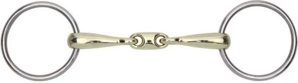 Shires Snaffle in Ottone ER737 11.5cm | Eccellenza Equitazione Shires