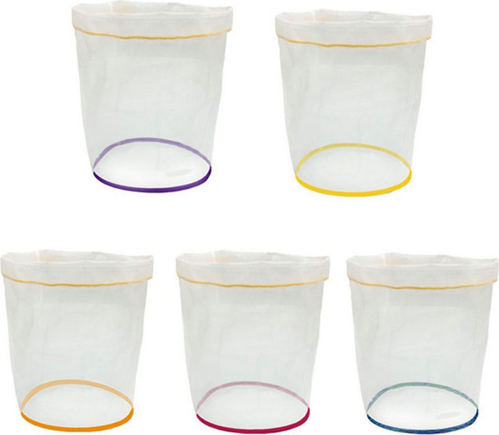 5 Stueck 1 Gallonen Filterbeutel Luftblasenbeutel Kraeutereis-Essenz-Extraktor-Set Set Micron Kordelzug-Extraktionsbeutel Bag