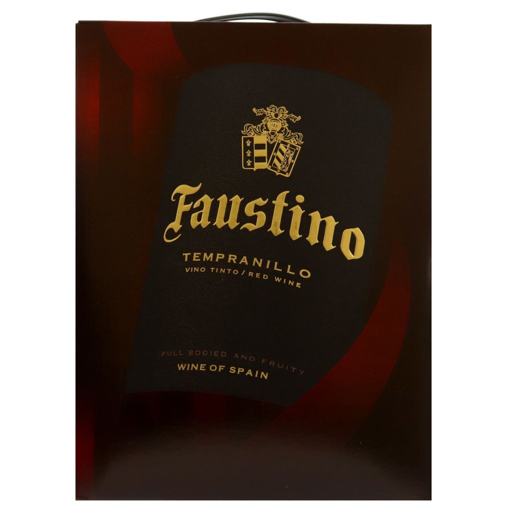 Rotwein Faustino Bag 3,0l Box in Tempranillo