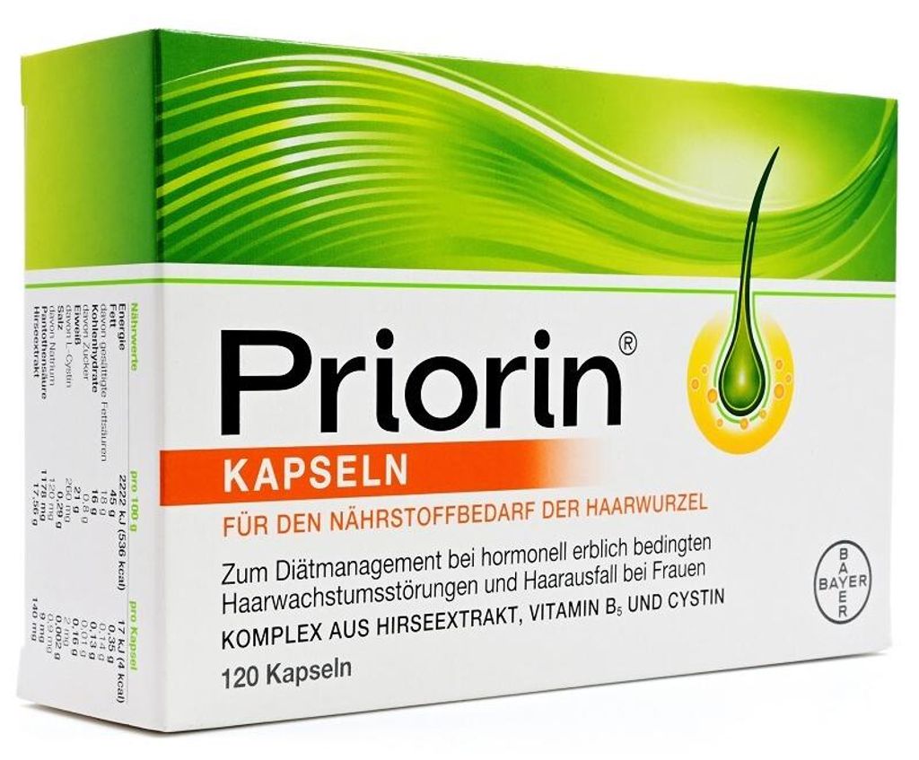 Priorin capsule 120 Capsule Immagine del prodotto 