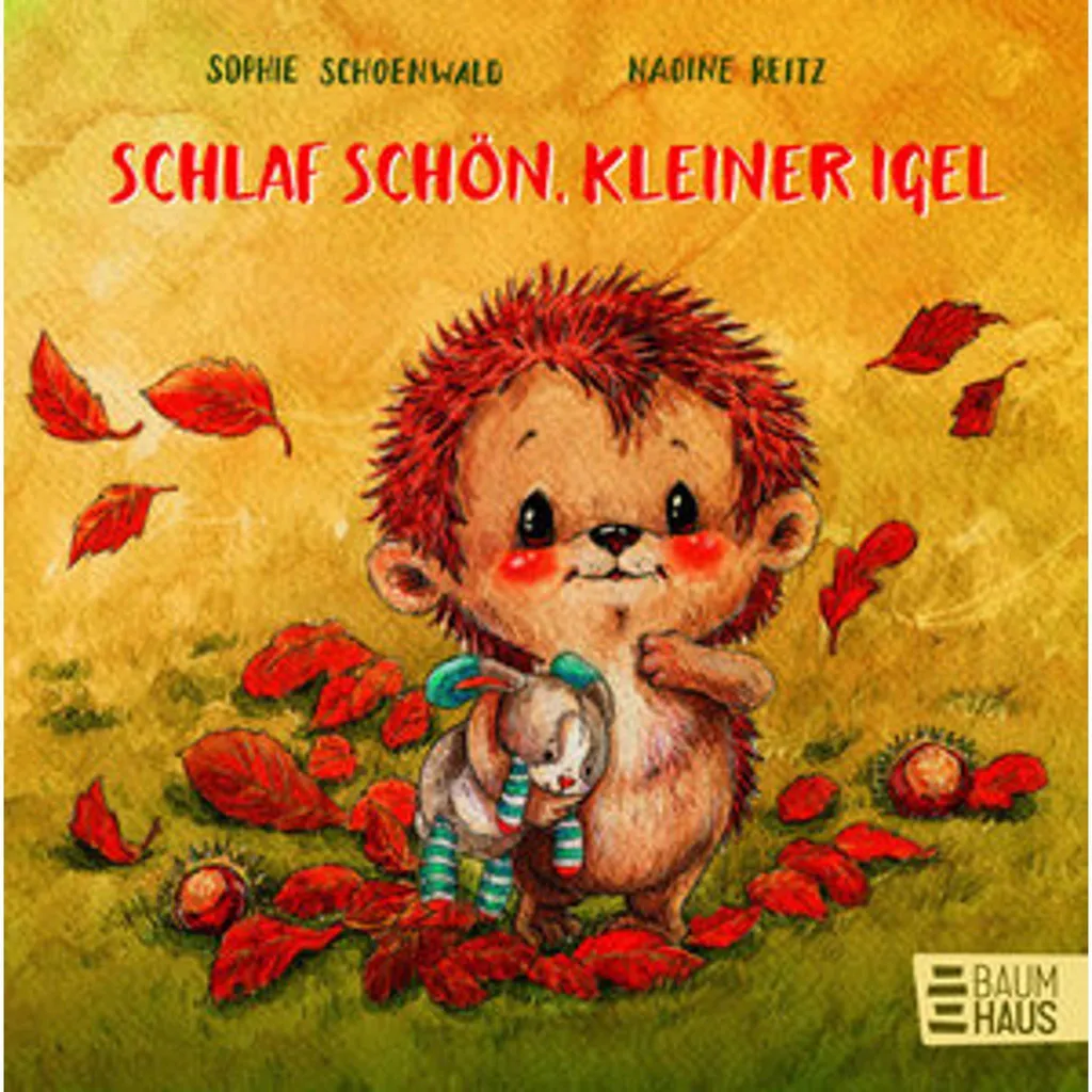 Schlaf schön, kleiner Igel : livre d'éveil pour le sommeil des bébés