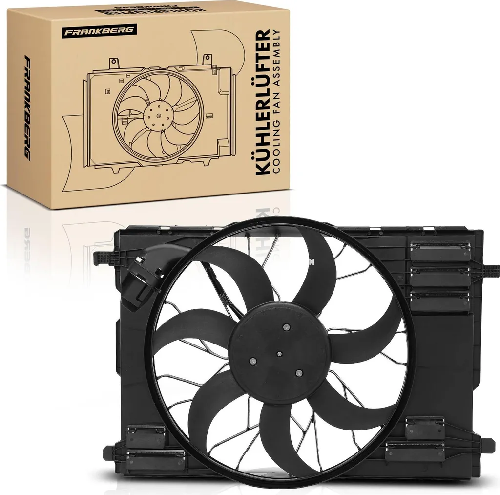Ventilateur de radiateur pour Mercedes W247 C118 H247 remplacement