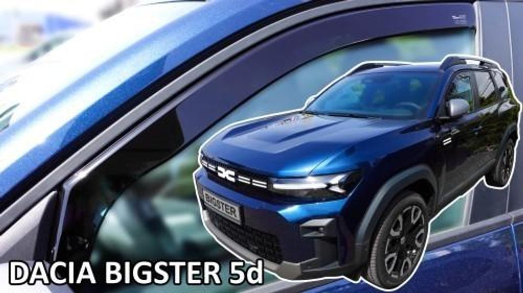 Deflettori Aria Per Dacia Bigster Dal 2024 5-Porte Set 2 Immagine del prodotto 