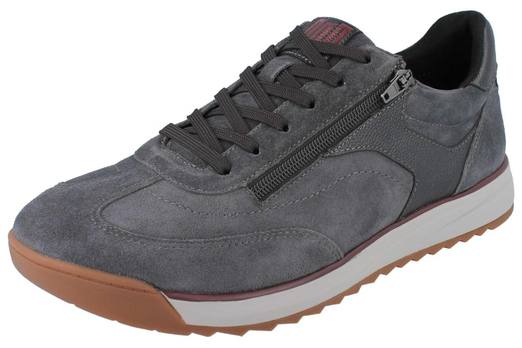 WALDLÄUFER H-Carlo Herren Schnürschuhe dunkelgrau Produktbild 
