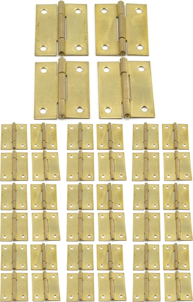 40 x Scharniere 50x38x1.3 mm