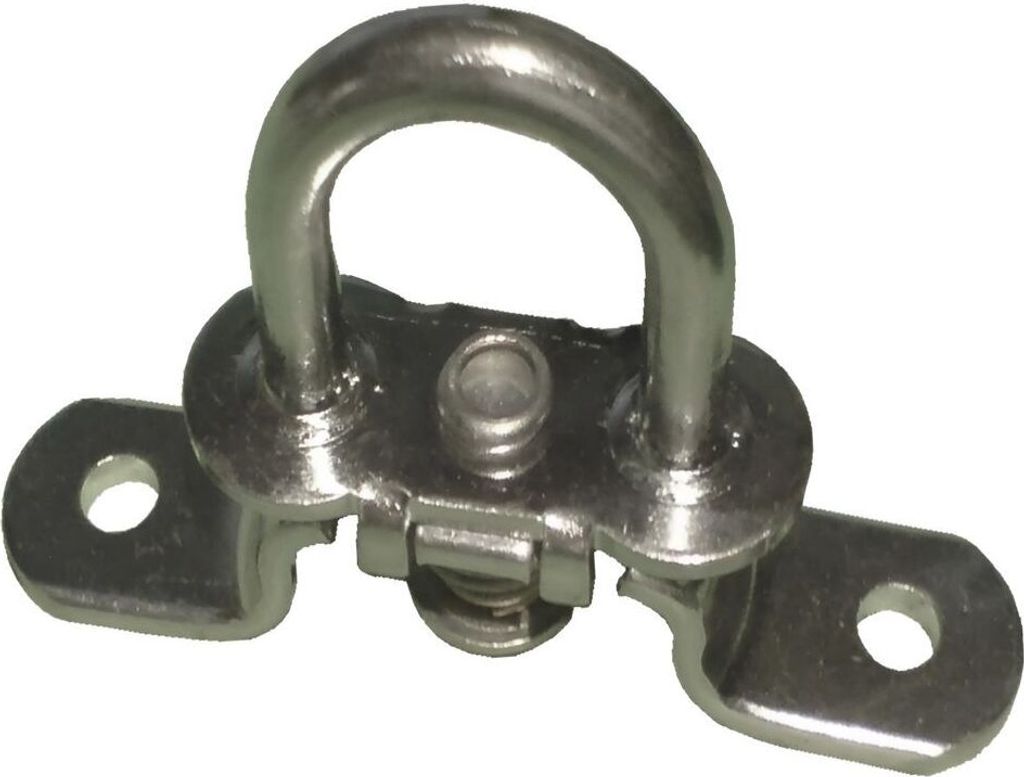 5 Stück - Drehverschluss für Ovalösen - verzinkt - 42x22mm - Hoch