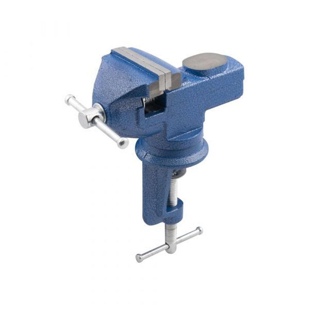 Schraubstock 65 mm mit Amboss und drehbarer Basis