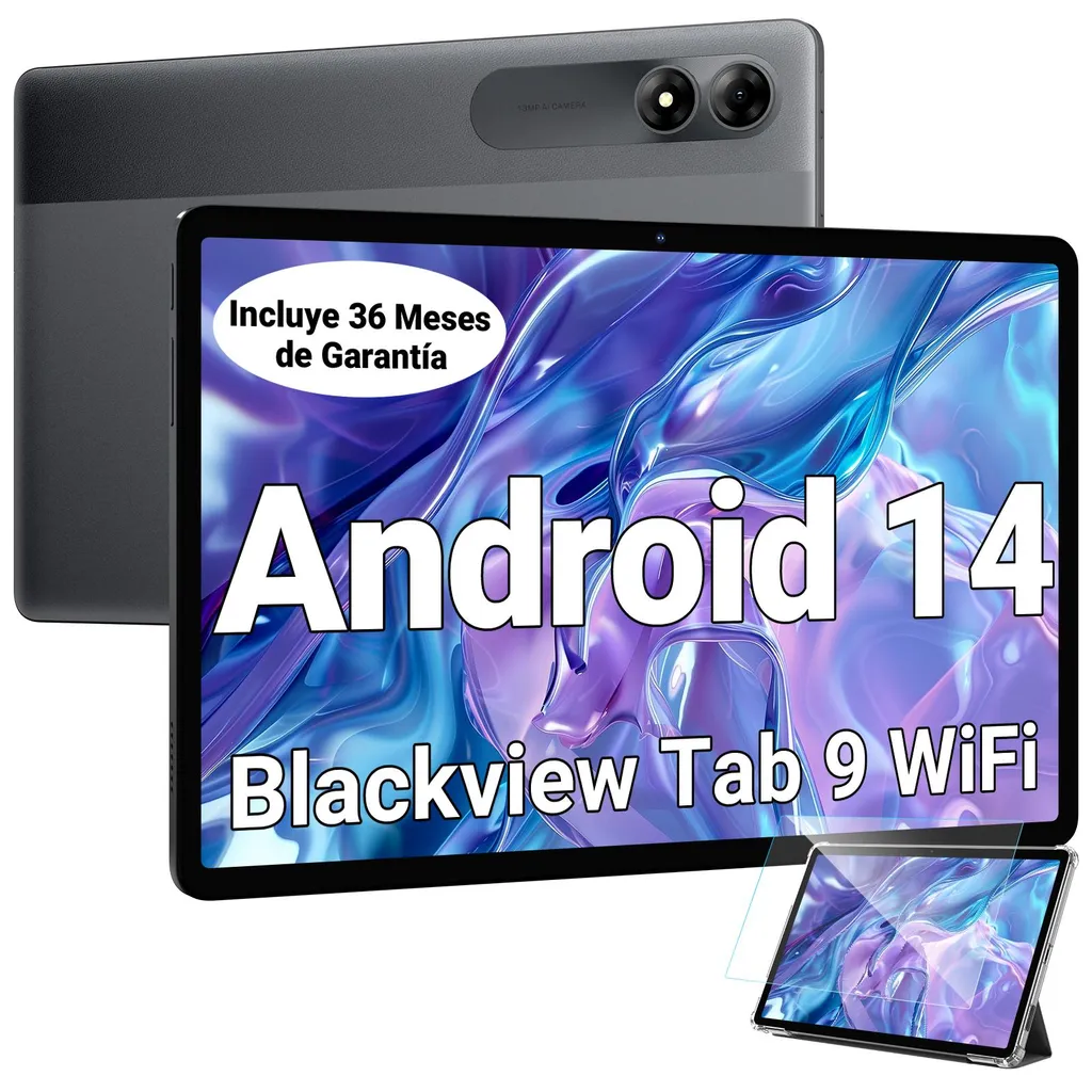 Blackview Tab 9 WiFi Tablette Android 14 de 11 Pouces 18Go 256Go Gris - 11