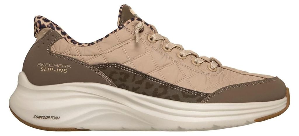 Skechers Leopard Accent Cozy Fit Knotted Bungee S 43 Produktbild 