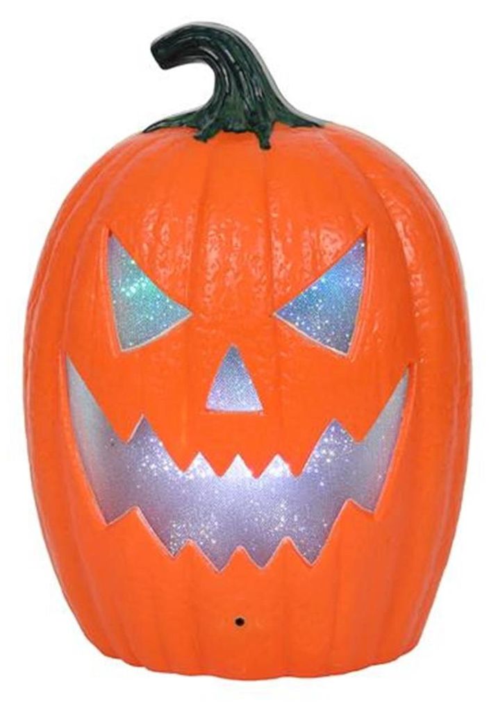 Halloweenowa dynia LED z czujnikiem, dźwiękiem i światłem o Zdjęcie produktu 