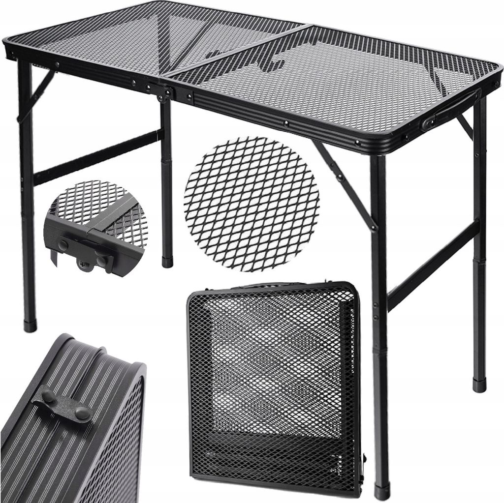 Kempingový stůl Skládací stůl Zahradní stůl 40x80x66cm Obrázek produktu 