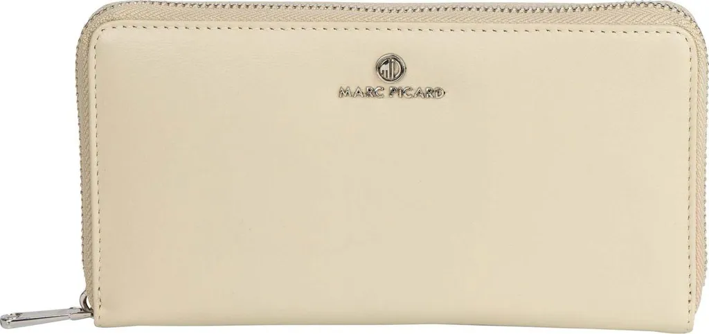 Porte-monnaie cuir zippé Marc Picard Umbria : élégance et sécurité