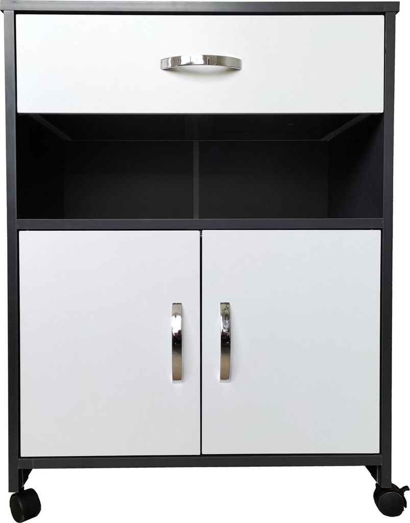 Küchenschrank Grau/Weiß Blanca Produktbild 