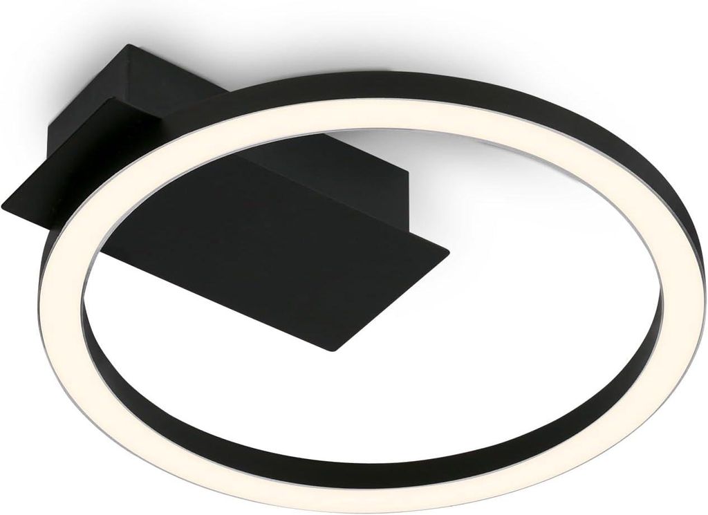 Plafonnier LED moderne 210x200x45mm rond 5W 500lm 3000K Image du produit 
