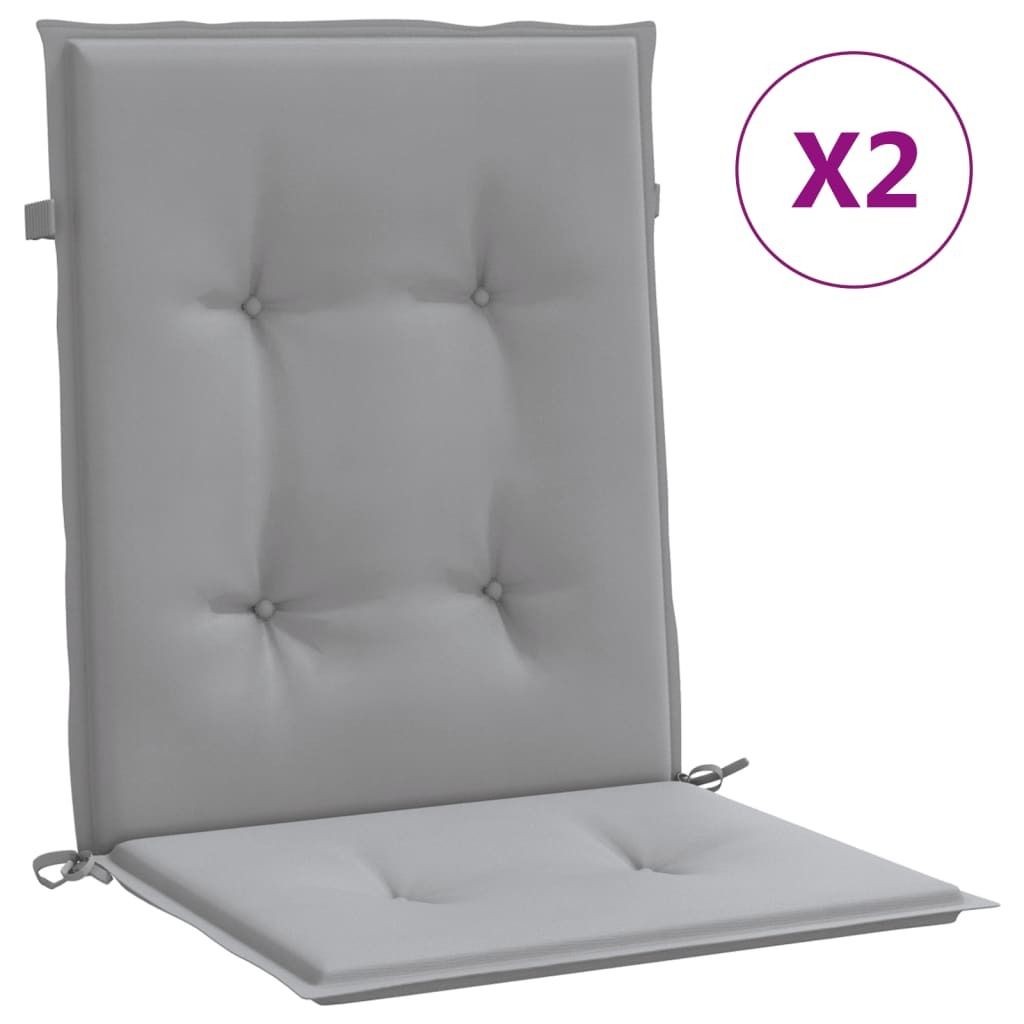 vidaXL Polštáře na zahradní židle pro židle s nízkým Obrázek produktu 