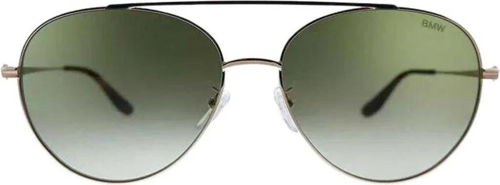 BMW SY3358 Lunettes de soleil Or rose verres dégradés monture métal
