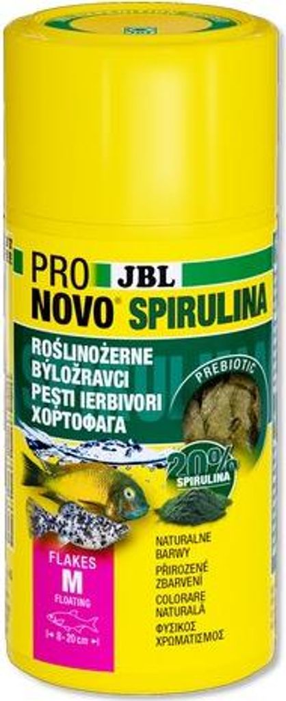 JBL ProNovo Spirulina 100 ml - Spirulina-Flocken