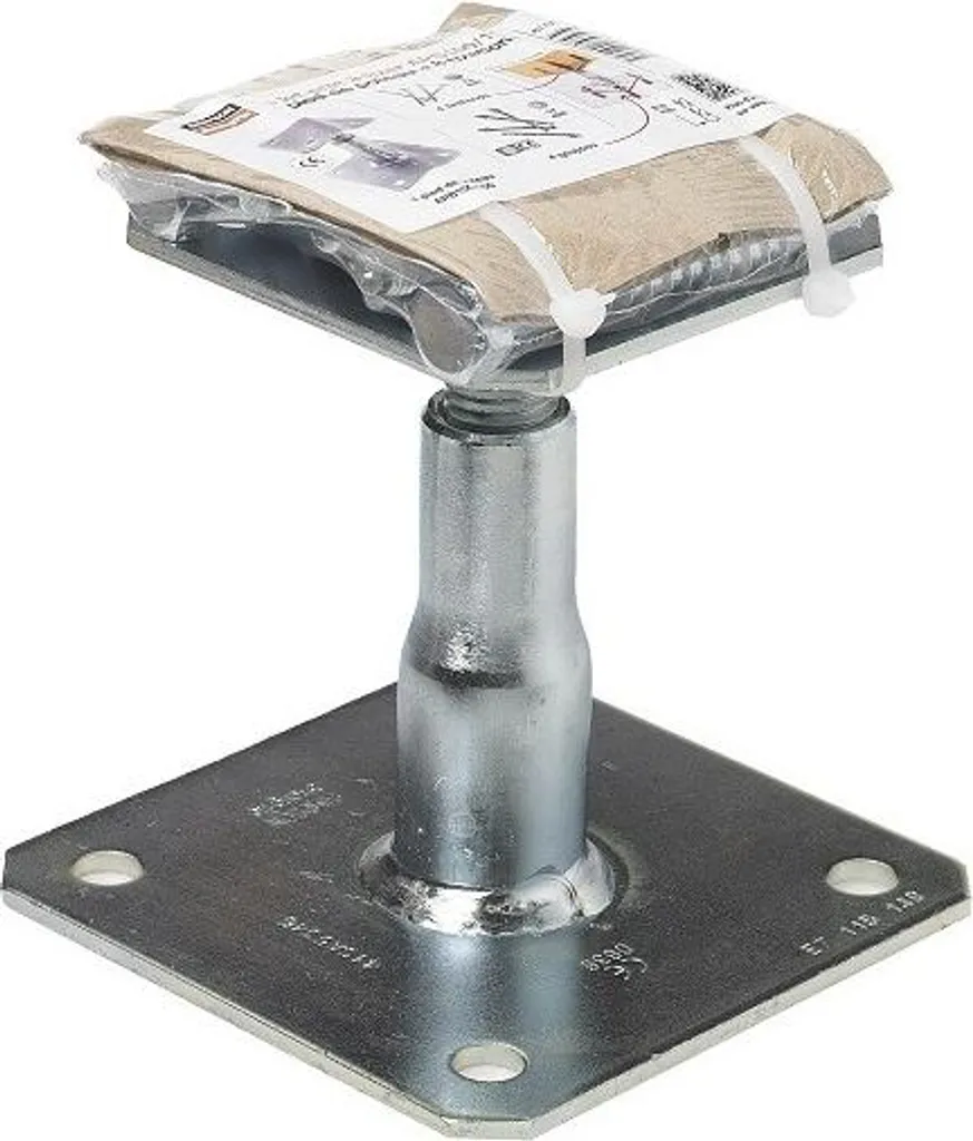 Kit fixation pour pergola et carport - Pied réglable Simpson APB100