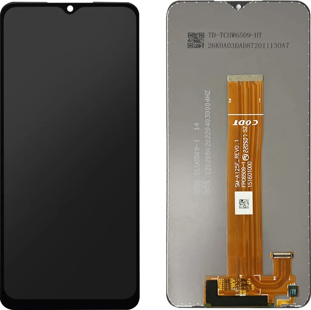 Écran LCD et Tactile Clappio pour Samsung A04s Noir - Pièce de Rechange