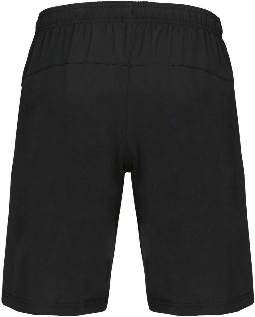 Proact Herren Sport Shorts Sporthose Kurze Hose Bermuda Jogging, Größe:XL, Farbe:Schwarz