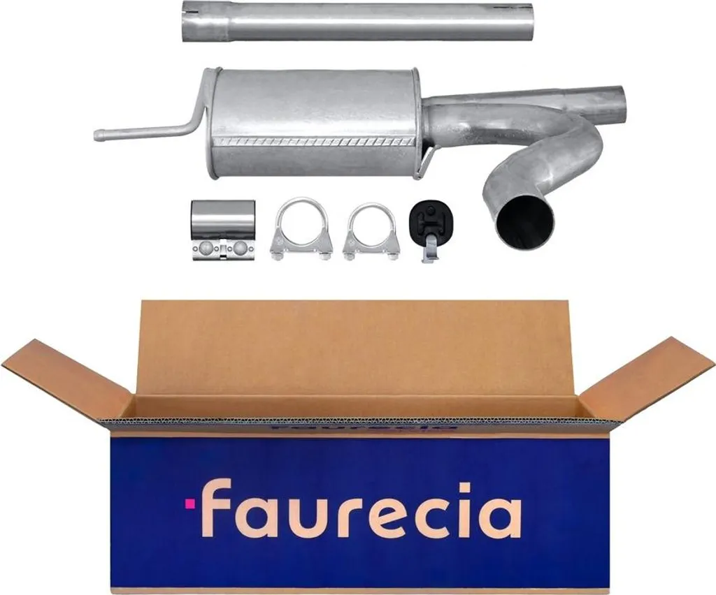 Silencieux avant FAURECIA Expertise pour AUDI A4 - Échappement d'origine