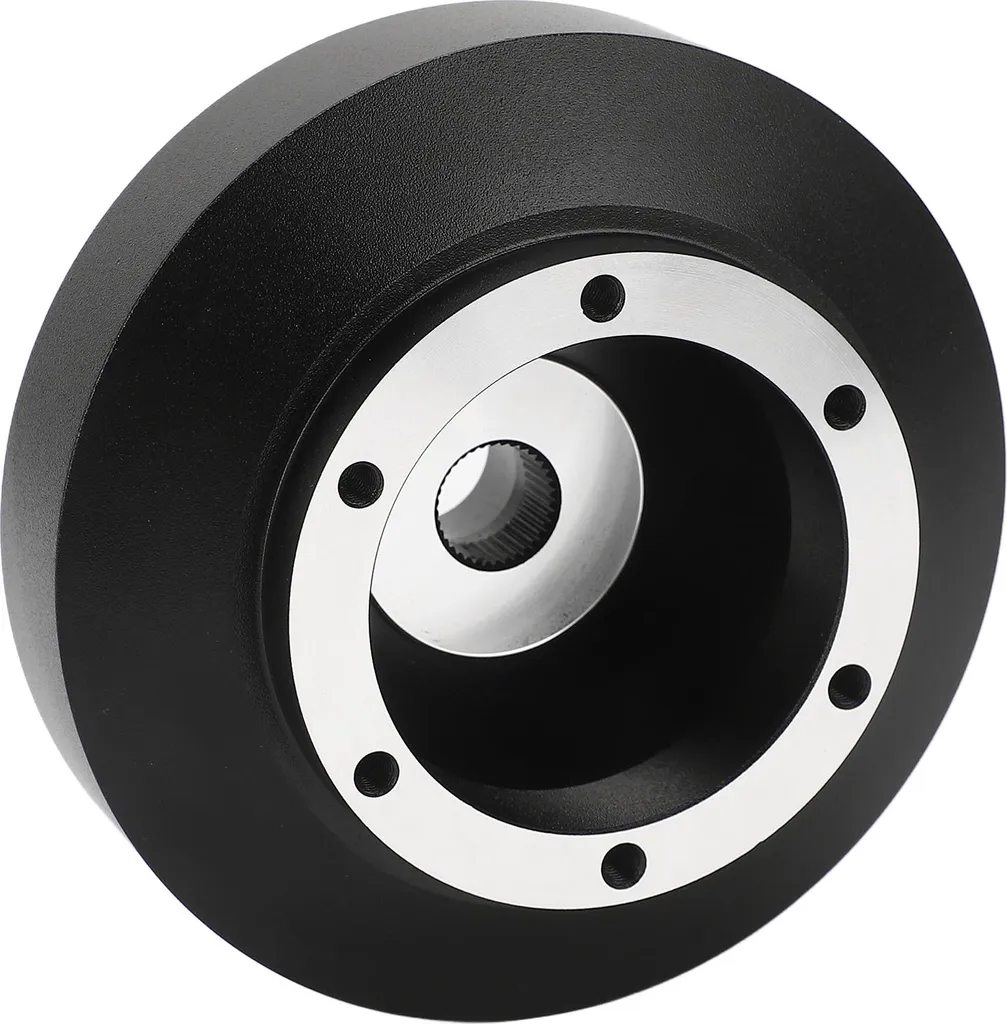 Adaptateur de moyeu court volant 6 trous noir pour Mitsubishi Lancer