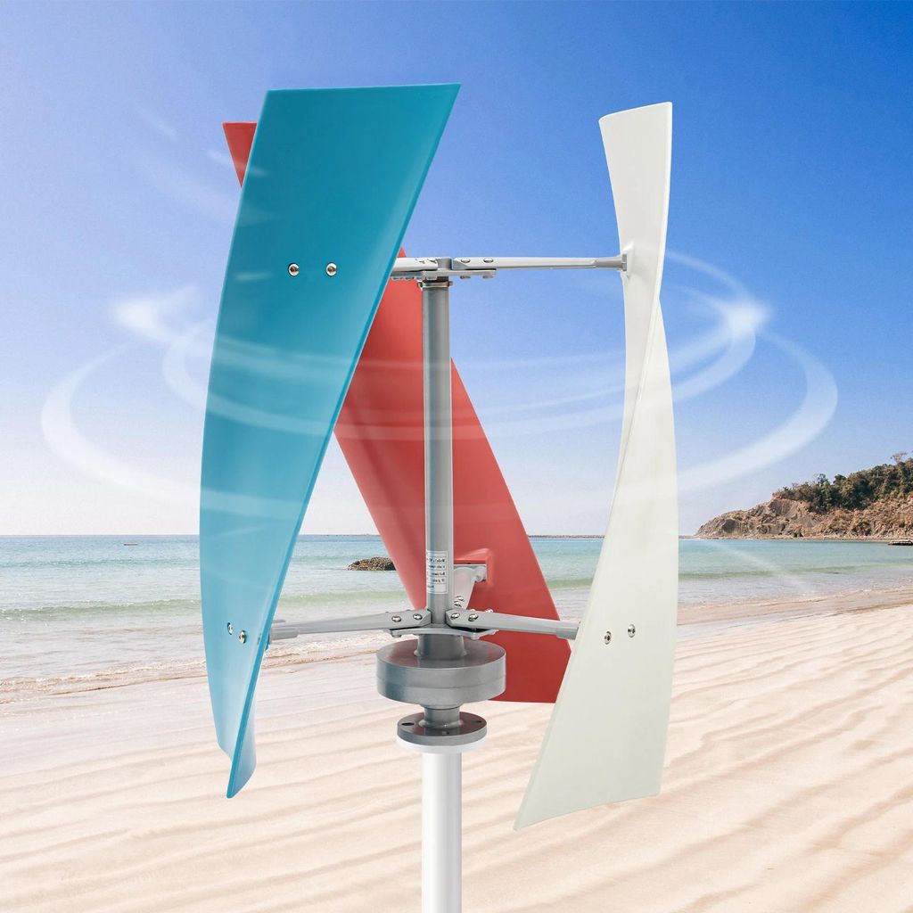 Windturbine / Windgenerator - 12V 400W (450W Max) - 3 Flügel - Maglev-Generator - Automatische Drehzahlregelung - IP67 - Anlaufwind 1,3 m/s - Mehr...