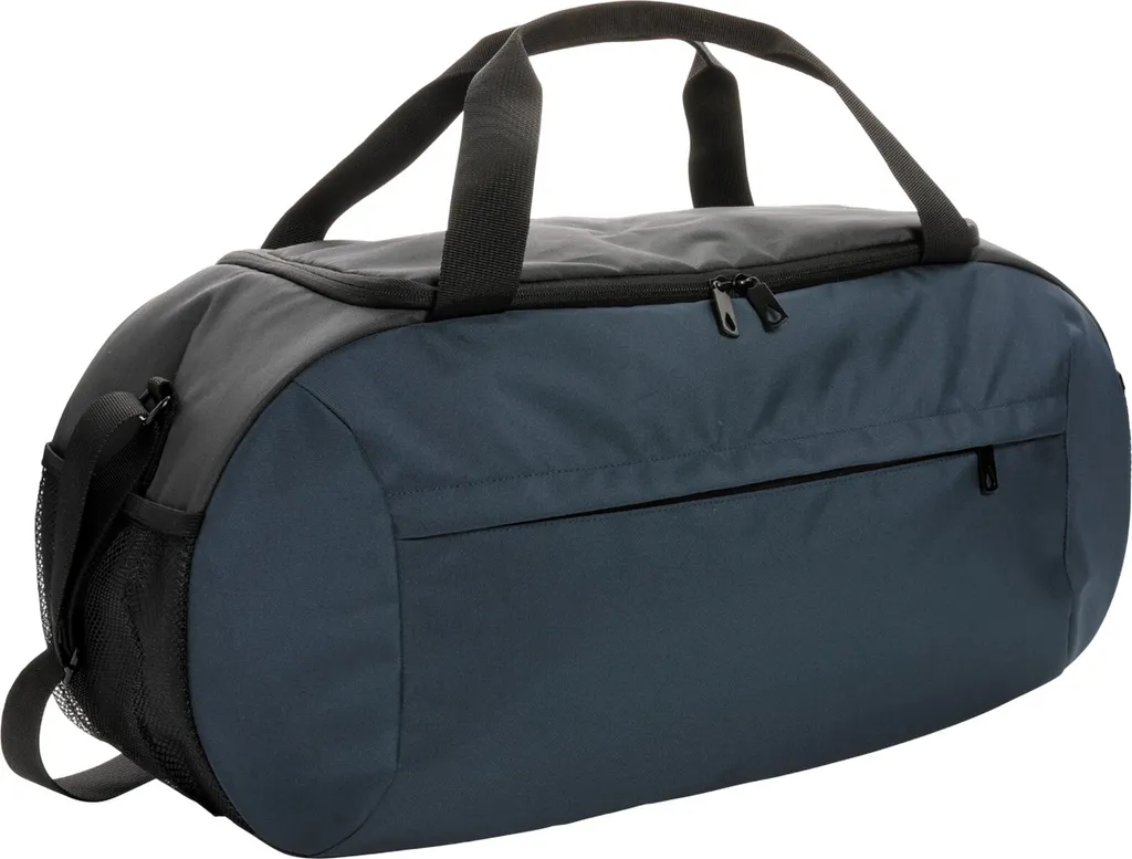 XD Collection - Borsa da viaggio "Impact", rPET (polietilene tereftalato riciclato), Sport, 28 L XD442 (taglia unica) (blu navy)