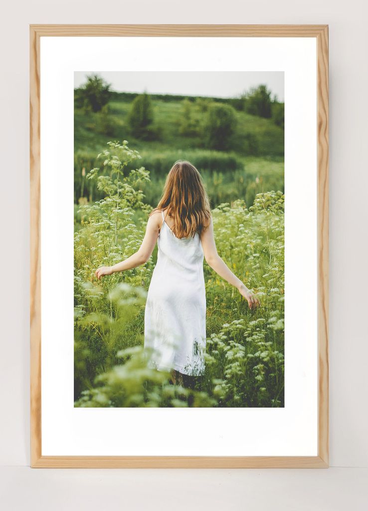 FRAMAI® Bilderrahmen, 40x60 cm, Eiche, Natur Holz Rahmen, Produktbild 2