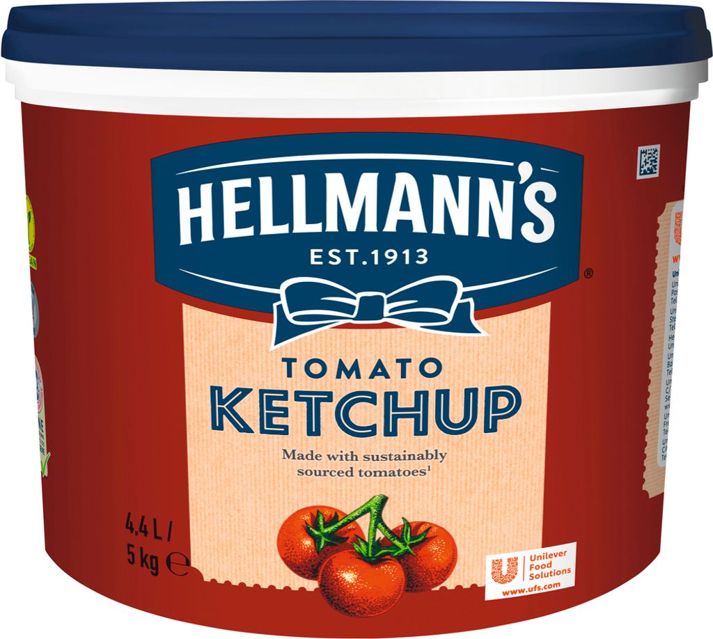 Hellmanns Real Ketchup fruchtig wuerzig im Grossgebinde 5000g