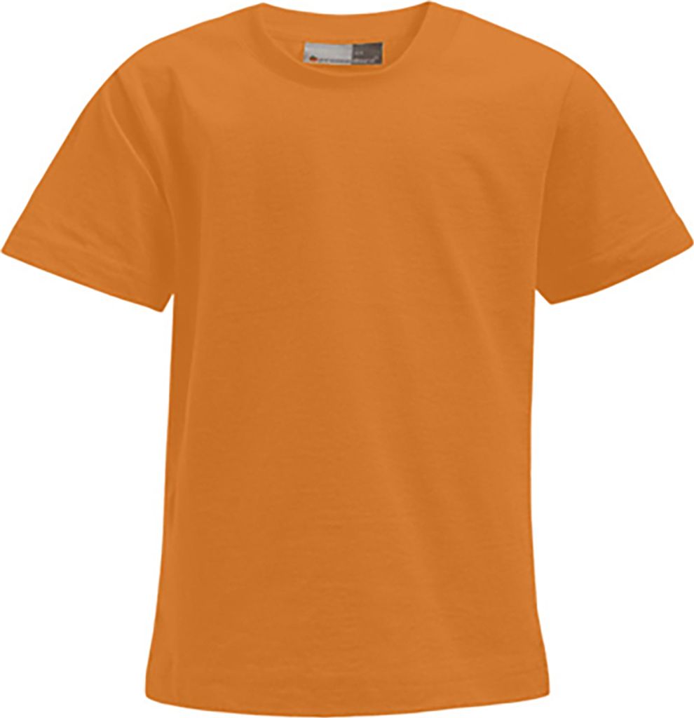 Premium T-Shirt Kinder, Orange, 116