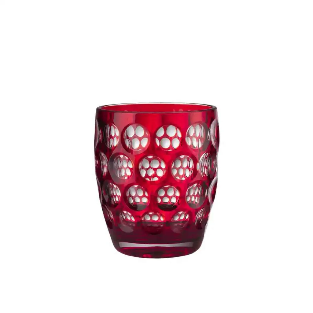 Set 6 Tumbler Rossi Lente Mario Luca Giusti | Design Minimal & Pop