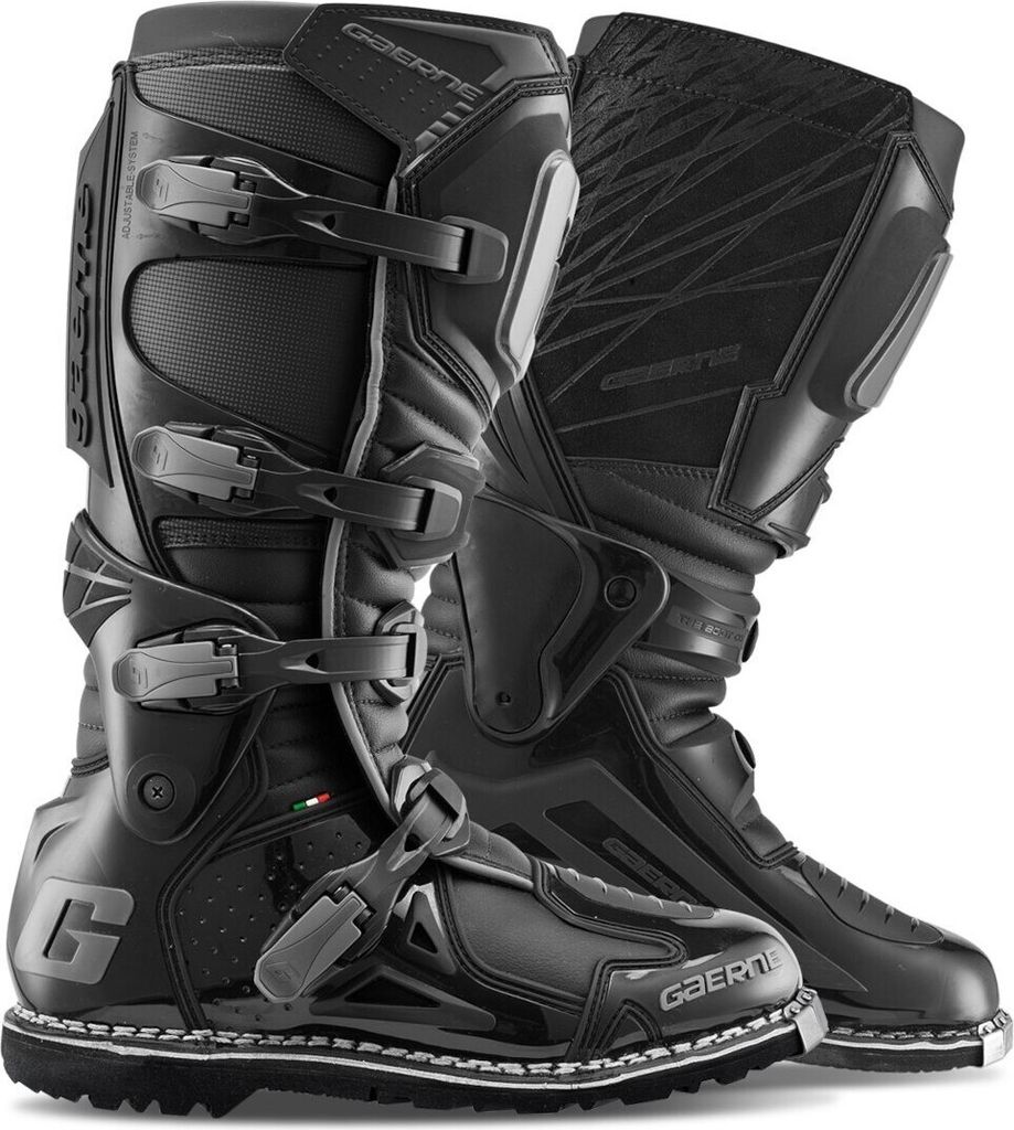 Gaerne Fastback Endurance Enduro Motocross Stiefel, schwarz/klar, 40