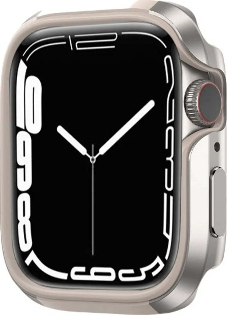 Custodia INF Apple Watch 45mm in Alluminio Argento | Protezione Premium