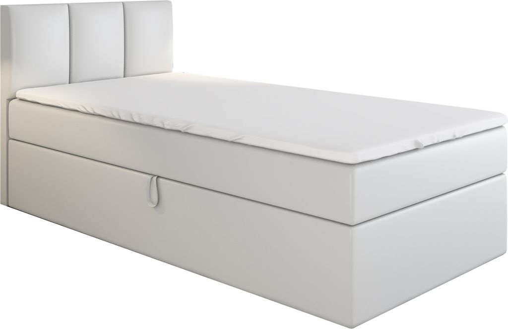 Boxspringbett, Jugendbett NASI 90x200 (Rechts) mit Produktbild 