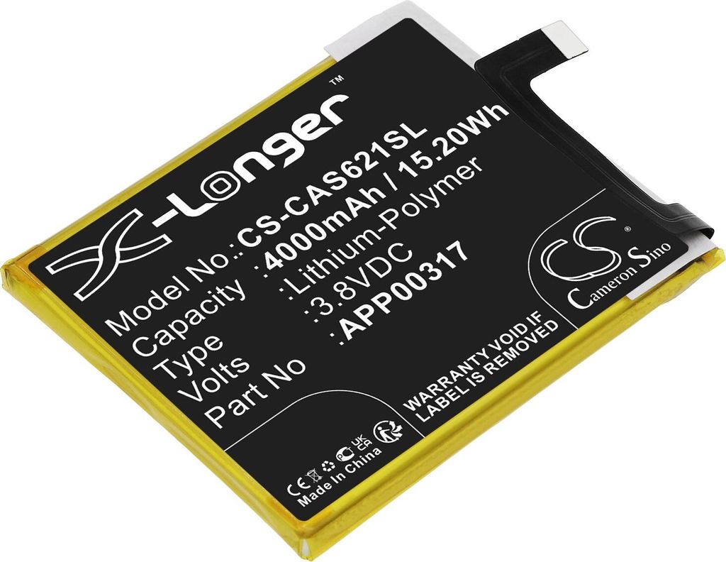 Akku für CAT S62 Pro, 4000 mAh, Li-Pol