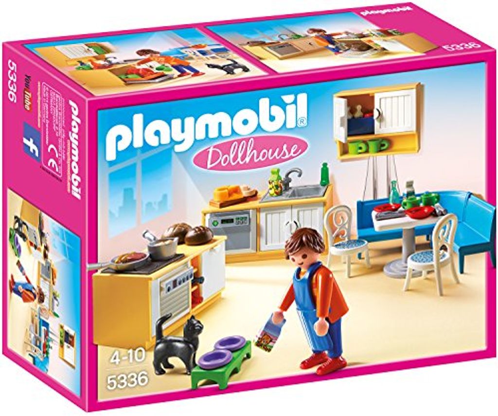 Playmobil Eckbank und Tisch zum Puppenhaus Wohnhaus 